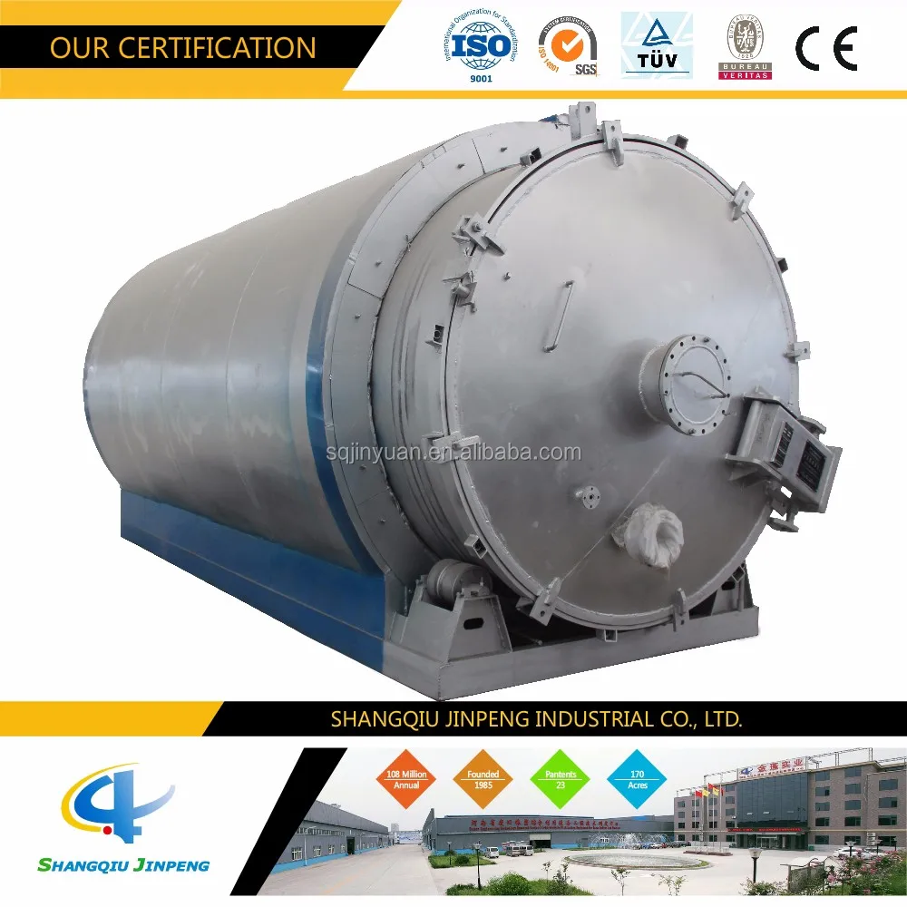 Профессиональные Отходов Пиролиза Шин/Переработки Растительного Масла с CE, SGS, ISO