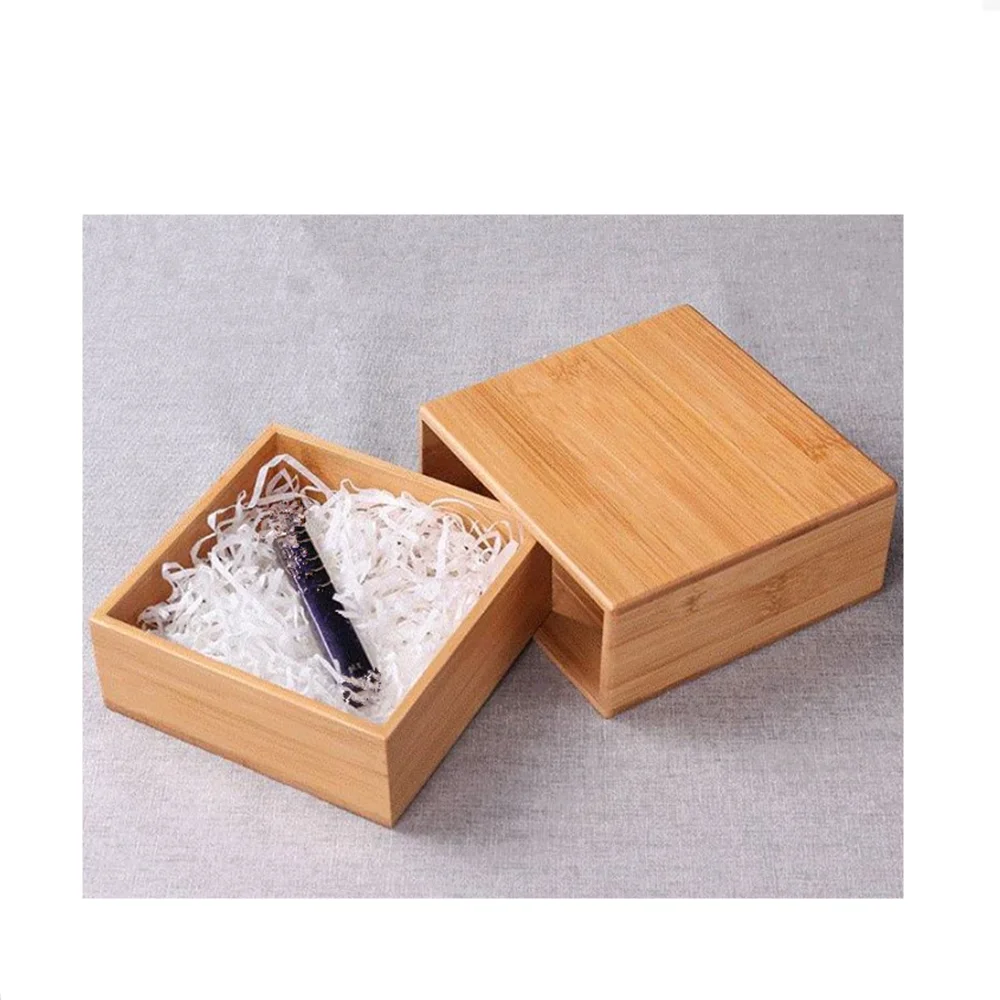 
Trendy Top Selling Handcrafted Bamboo Gift Box Engraved Bamboo Jewelry Box 