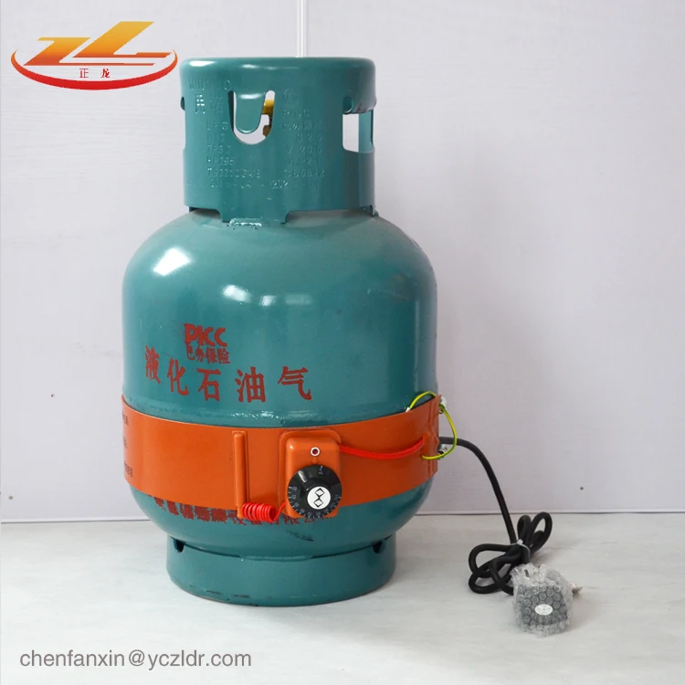 Flexible Silicone Rubber Gas Tank Bottle Heater
