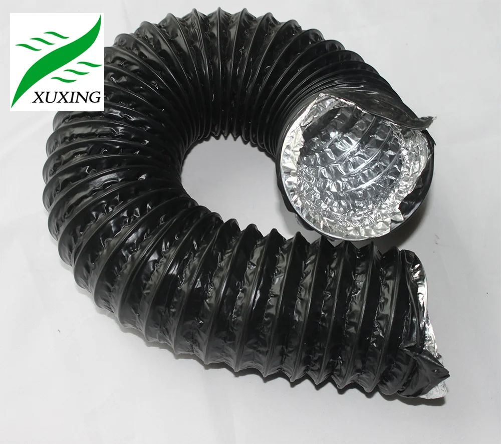 Air conditioning pvc flexible air duct hoods ventilation pipe