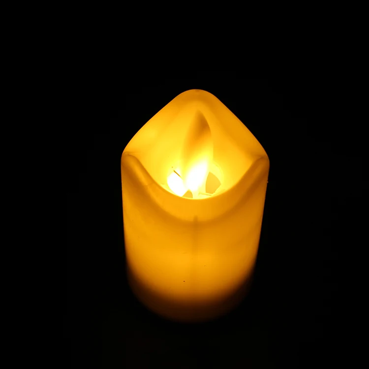 wholesale rf remote control decorative rechargeable scented church led votive lamp light electric candle