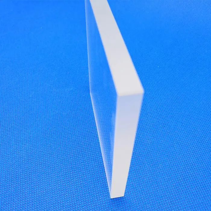 High quality high pressure polish quartz plate sheet polished