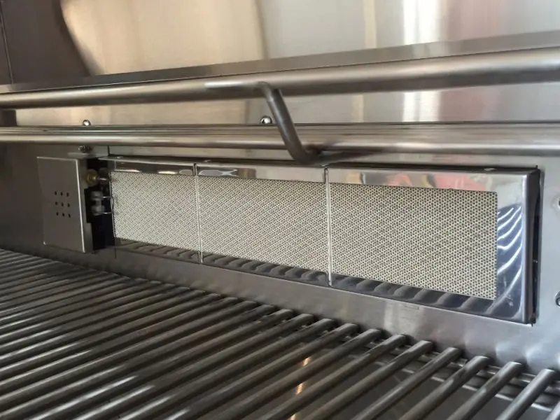 Luxury outdoor simple design module stainless steel built in gas bbq grill