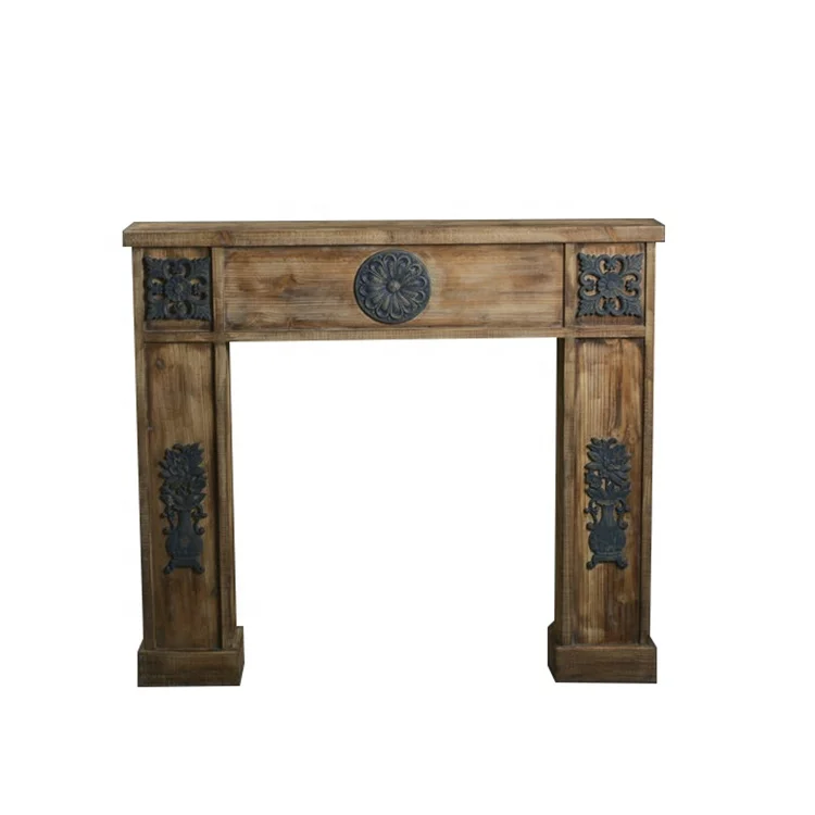 Mayco оригинальный потертый деревенский отдельно стоящий камин