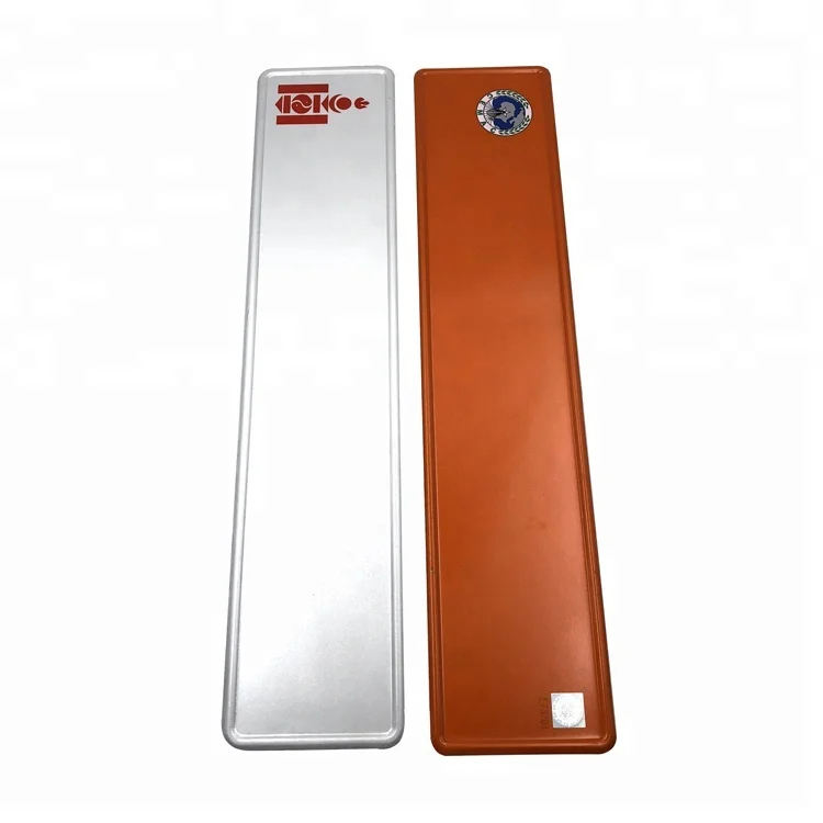 China Factory Wholesale aluminum number embossed blank license plate
