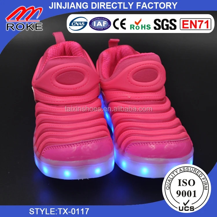 New arrival kids led light shoes sneaker factory supply