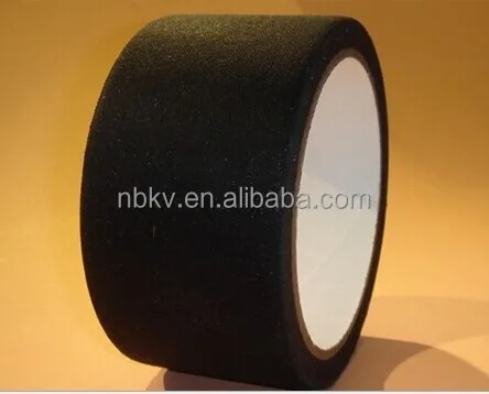Professional Grade 50m Black Matte Cloth Gaffer Tape Non-Reflective Heavy Duty Easy Tear Single Sided Natural Rubber Stage Use