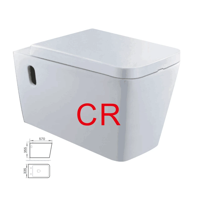 Унитаз W.C, китайская сантехника, современный водосберегающий настенный унитаз