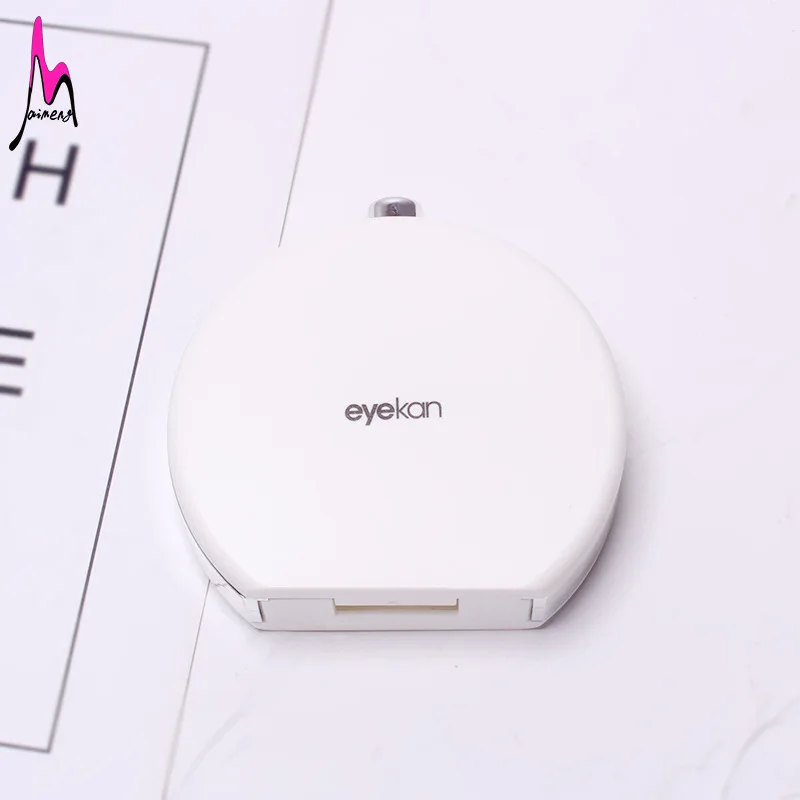 Белый Футляр для контактных линз в форме бутылки eyekan