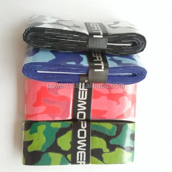 Новый дизайн, камуфляжный overgrip/grip для теннисной ракетки, тонкий липкий захват для теннисной ракетки