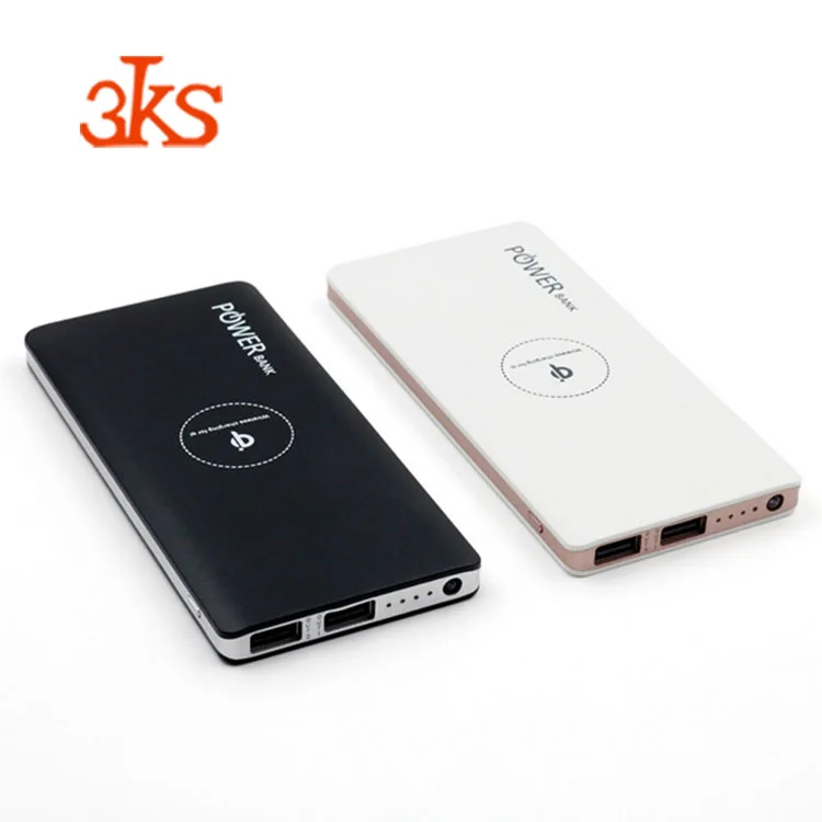 Ultra Slim Wireless Charging Power Bank Portable QI Wireless Charger Power Bank