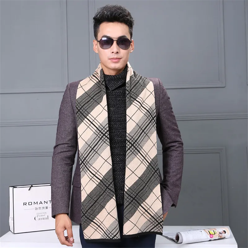 Мужской кашемировый шарф