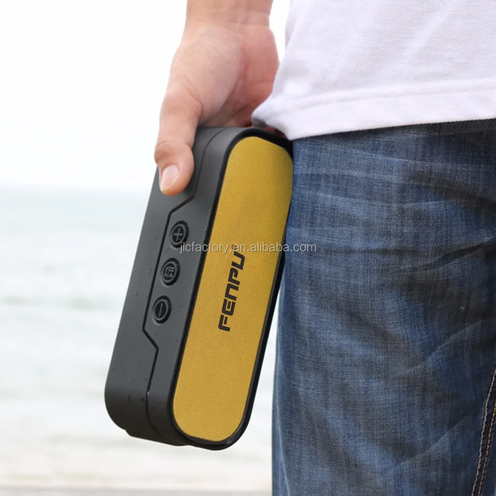 20Watt big power big bass speaker wireless,waterproof speaker with 4400 mah battery supports TF card/ Micro/ AUX/wireless