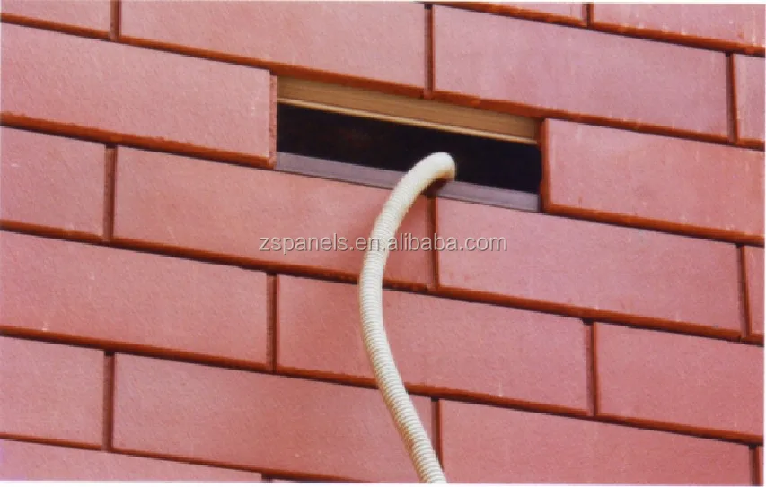 
Eco-friendly Terracotta cladding clinker brick slip tiles , Facade cladding terracotta panels, Dry hanging system klinker tiles 