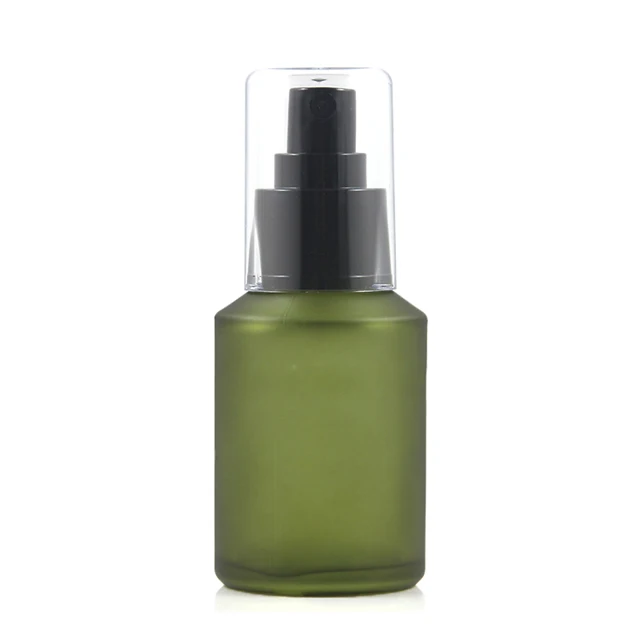 Горячая Распродажа, пустой флакон Fuyun с насосом для лосьона, 60 мл, стеклянная бутылка для ухода за кожей