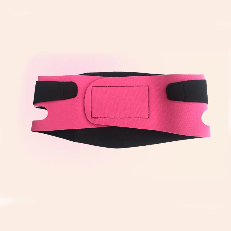 hot sale Neoprene purple skinny lift face V line face mask Anti Snoring V lift thin face belt for women
