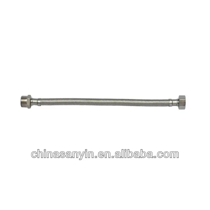 Flexible braided hose/knitted hose with stainless steel wire,aluminum wire or plastic wire(KH-1152)