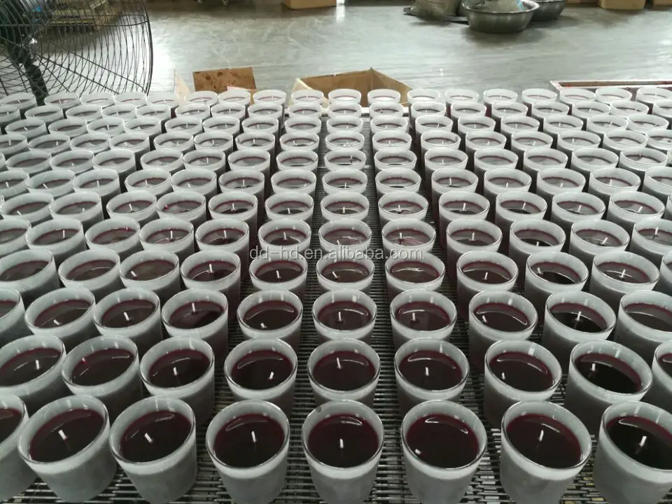 Candle wick cutting and gluing machine for candle making