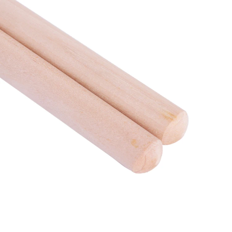 Bulk wholesale standard wood drum sticks