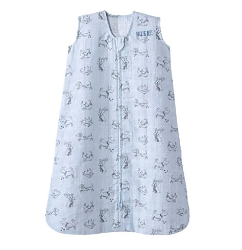 
100% Cotton, Baby Muslin Swaddle Wearable Blanket Sleeping Bags Custom baby sleeping bag newborn organic baby 