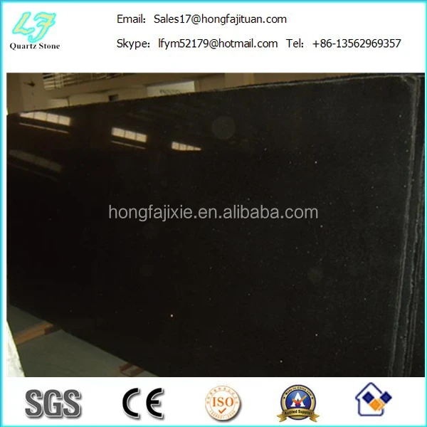 Silestone slab/ black sparkle quartz stone countertops, artificial quartz slabs price wholesale