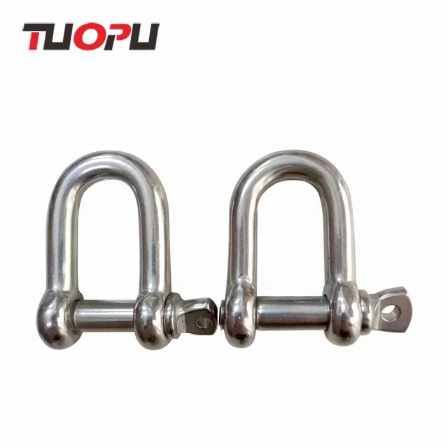 Hot sale Stainless steel  AISI 316 304 JIS D shackle Japan type DEE shackle