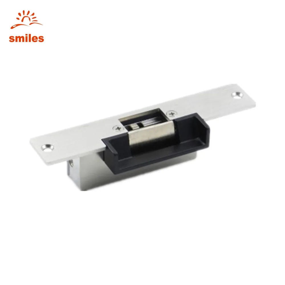 NO Type DC12V Widely Opening Electric Strike Lock/Cathode Door Lock With Safe Edge