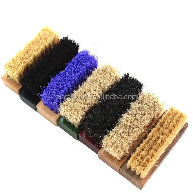 
Custom wooden shoe brush with pig hair/plastic hair/horse hair,OEM wooden shoe brush with customer logo 