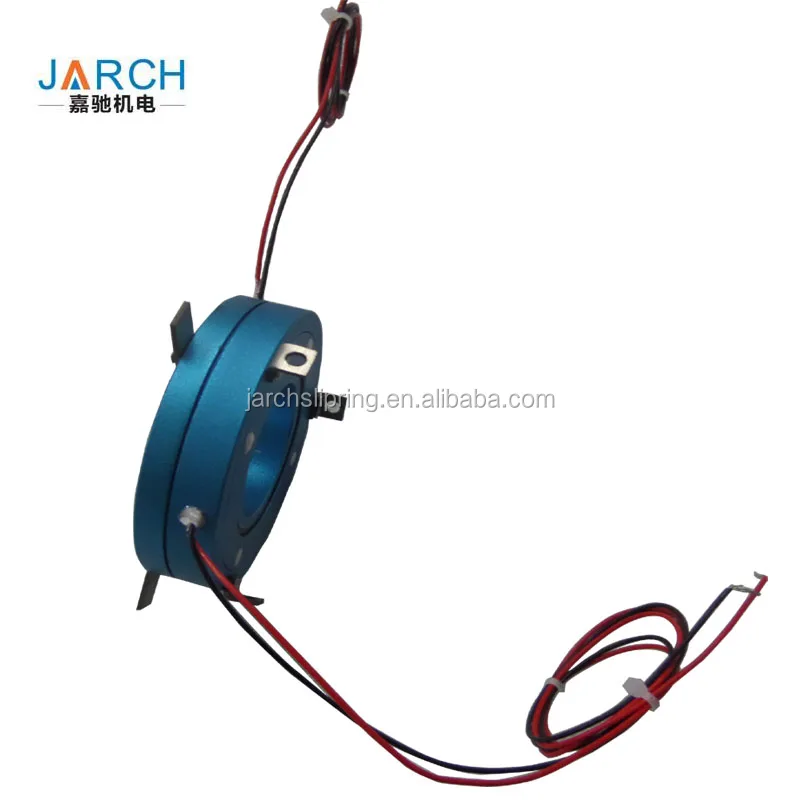 PCB type panshi pancake slipring with through bore slip ring size 38mm 10 circuits