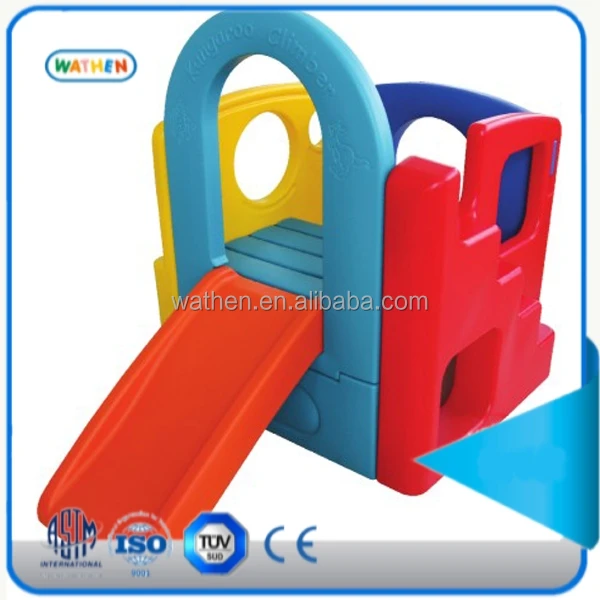 Classic Indoor Plastic Toy Equipment Indoor Playground with Game House for Children Amusement Park Kindergarten Pre-school Malls