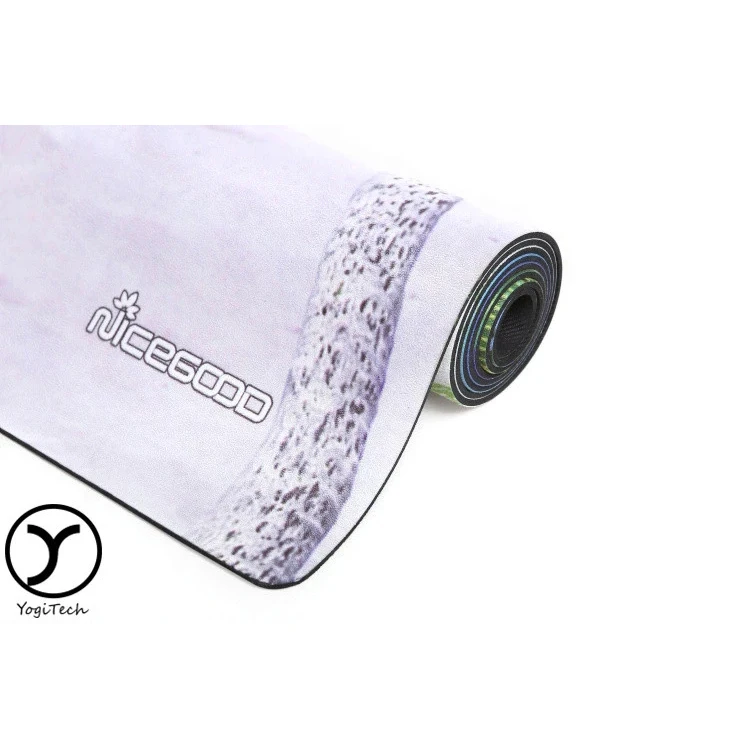 
Hangzhou Blank Sublimation Suede/Microfiber Combo yoga mat manufacturer custom made yoga mats 