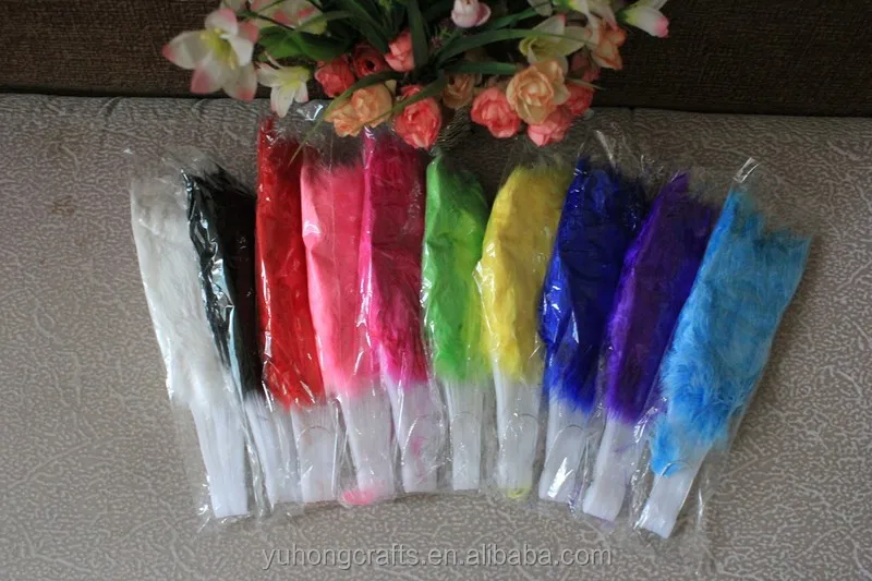 Dancing feather fans for ladies