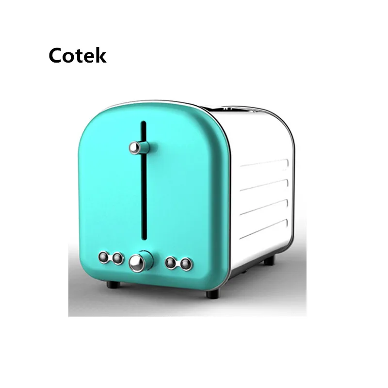 Small kitchen appliance of bread maker with wide slot