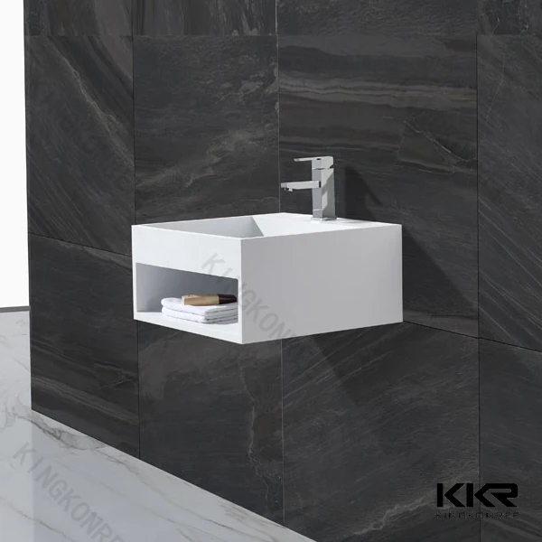 Wall Hung Wash Basin washbasin cabinet design modern Wooden Cabinet wash vanity basins