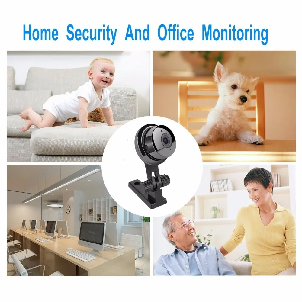 Wireless IP Camera HD 720P Mini Wifi Camera Network P2P Baby Monitor 960P CCTV Security Video Camera with IR-cut Two Way