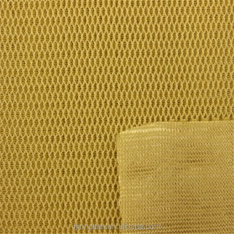 polyester spacer breathable 3d air mesh fabric for chair cover seat