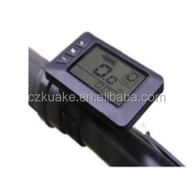 CE approval 24v,36v,48v electric bicycle kit/electric bicycle lcd display with water-proofed connector