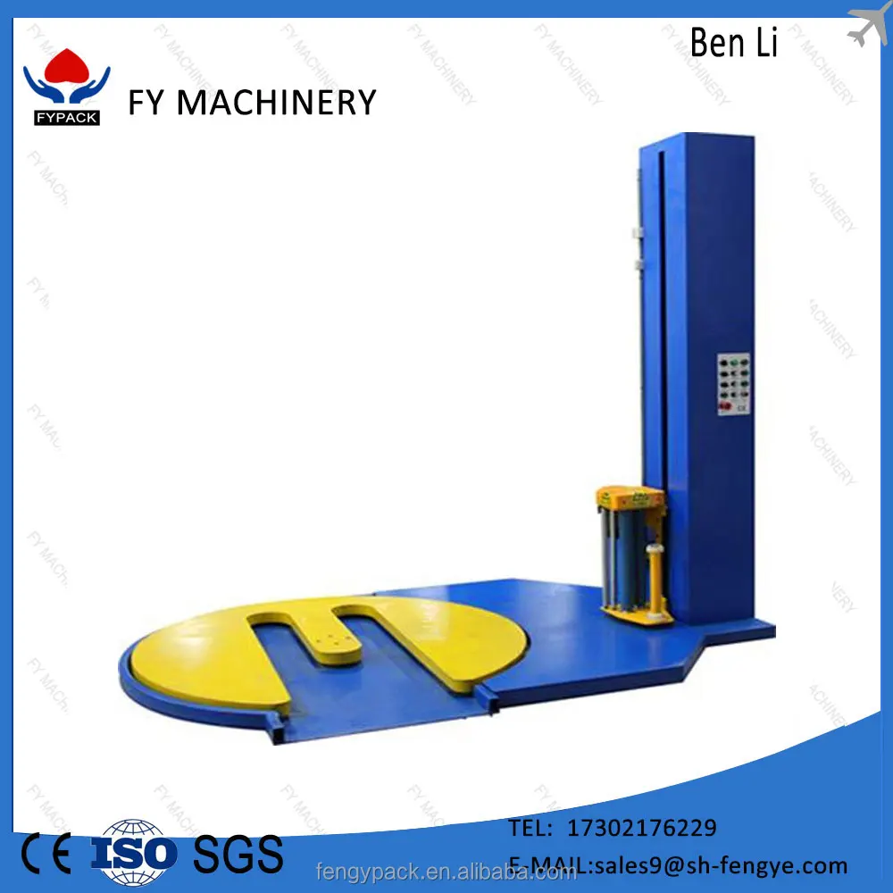 
CE Certification High Quality robot Pallet wrapping machine for luggage 