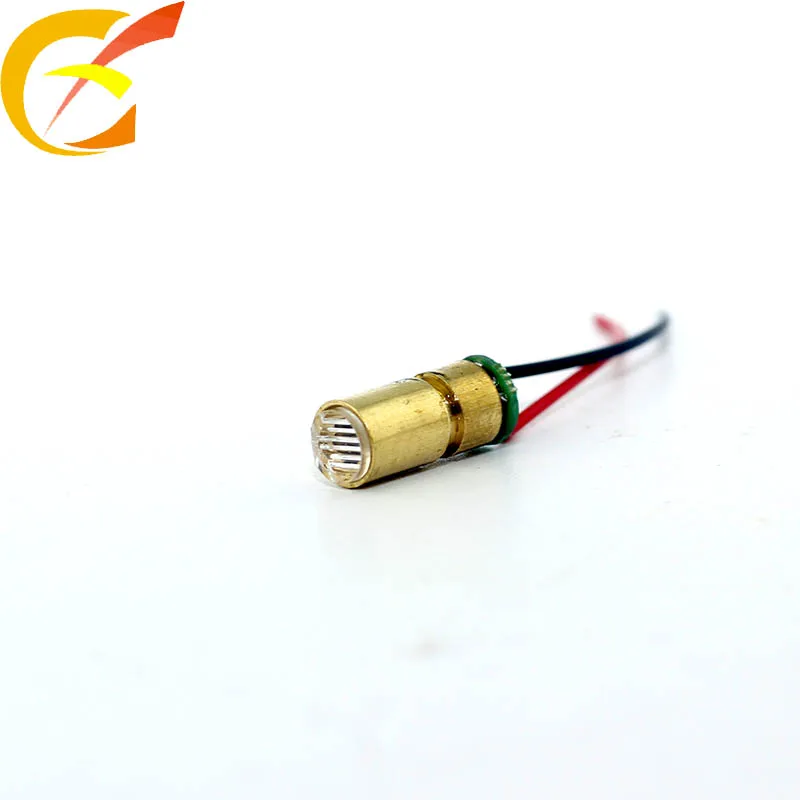 High quality industrial grade 650nm laser diode 6mm 5mw  laser module head