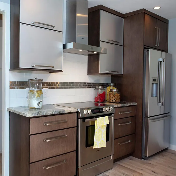 Modern home modular kitchen cupboard cabinet design complete sets with sink