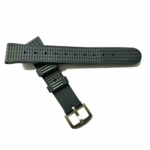 
Ready to ship 20mm Rubber Waffle Watch Strap Soft Band for 6105 6217 6159 Diver Watch 