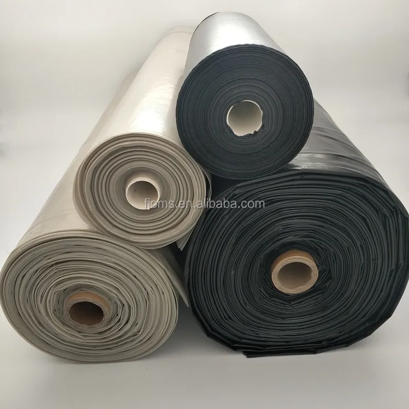 Clear plastic construction poly film 20 ft x 100 ft 6 mil for vapor barrier