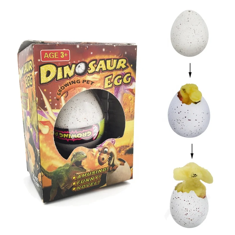 Hot Sale Spot Magic Water Growing Hatching  Dinosaur Egg Toys