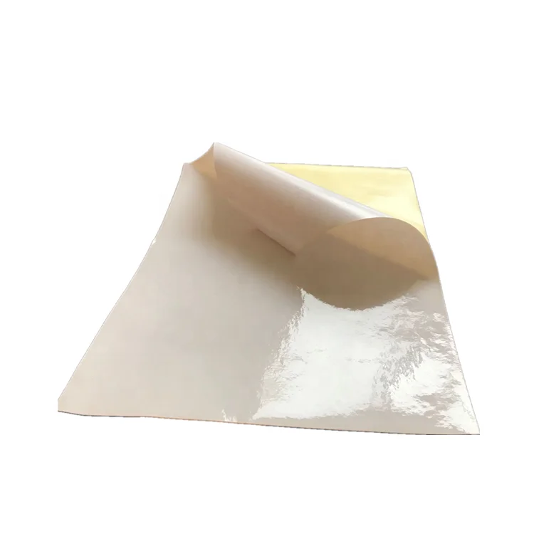 self adhesive chrome sticker paper