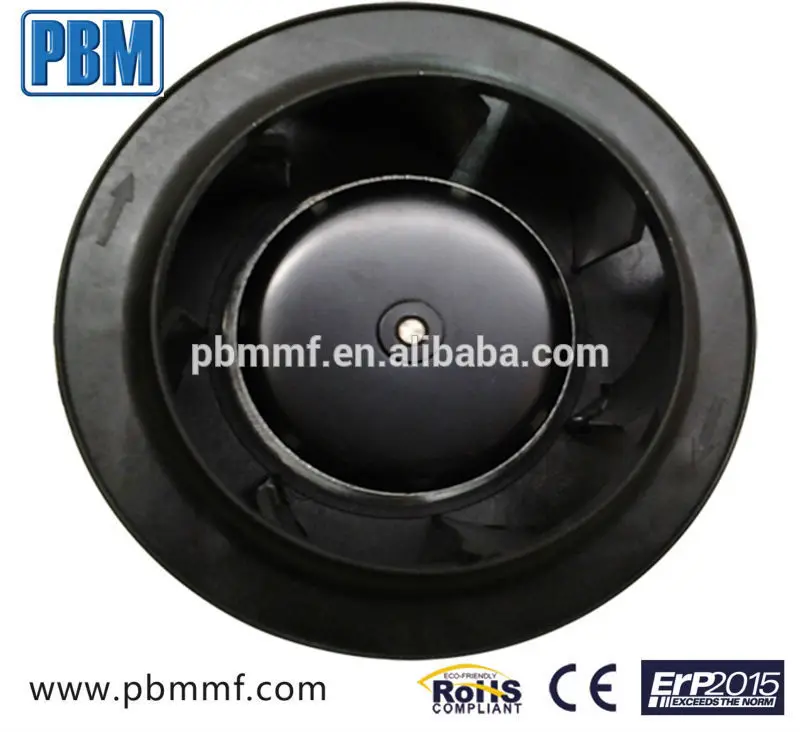 ес загнутыми назад центробежный вентилятор 133mm