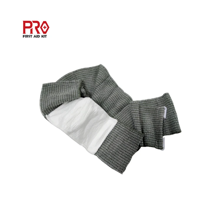 4 inch First Aid Device Medical Equipment Dressing Military Compression Elastic Tubular Bandage Quick Clot Israeli Gauze Bandage