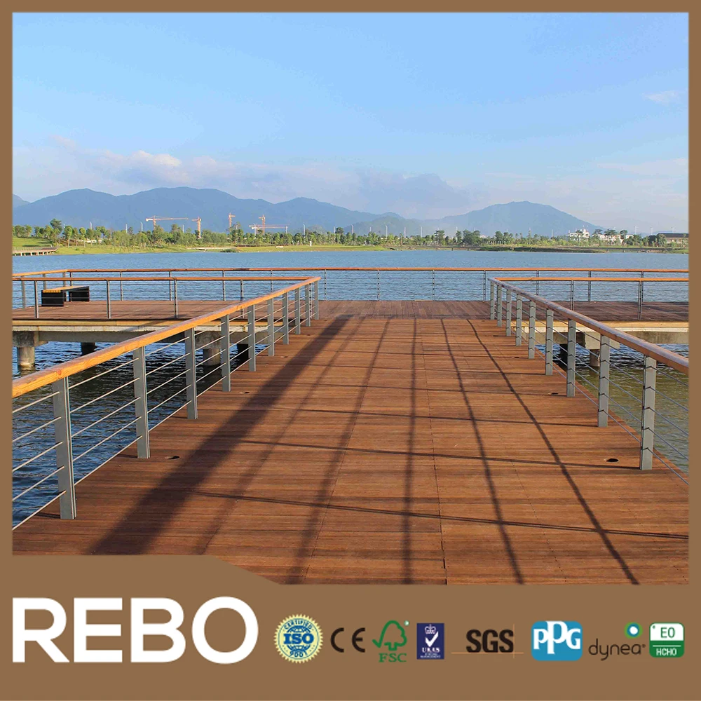 European Standard Garden Outdoor Bamboo Wood Flooring
