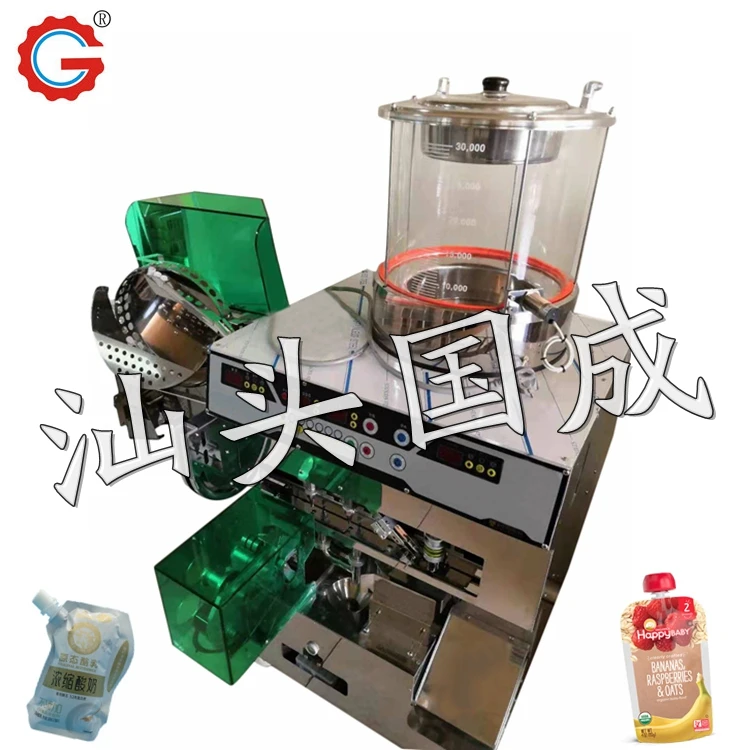 Automatic Juice Filling Capping Machine Doypack Filling Machine