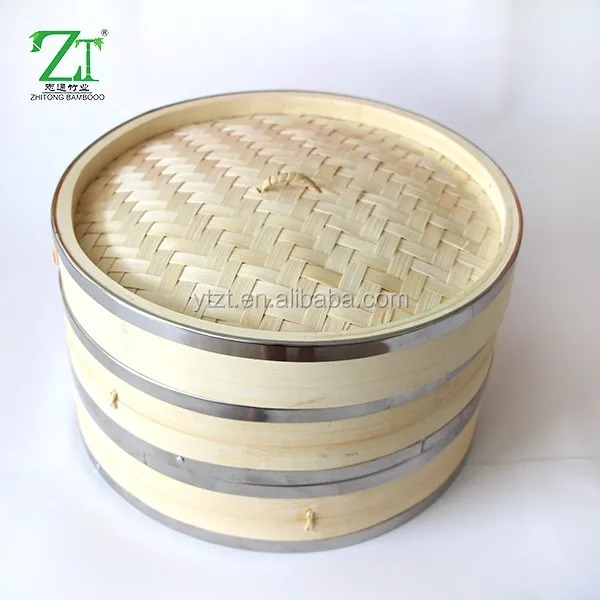 Сделано в китае горячей продажи высокого качества 10 дюймов бамбуковая пароварка food safety