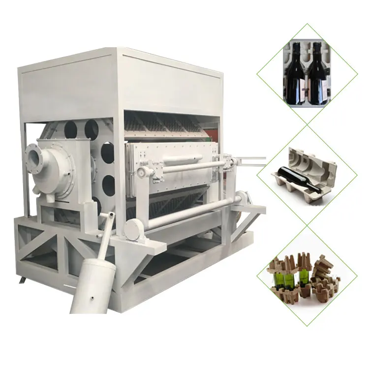 Egg Tray Making Machine Price / Carton Egg Tray Machine / Fruit Tray Forming Machine